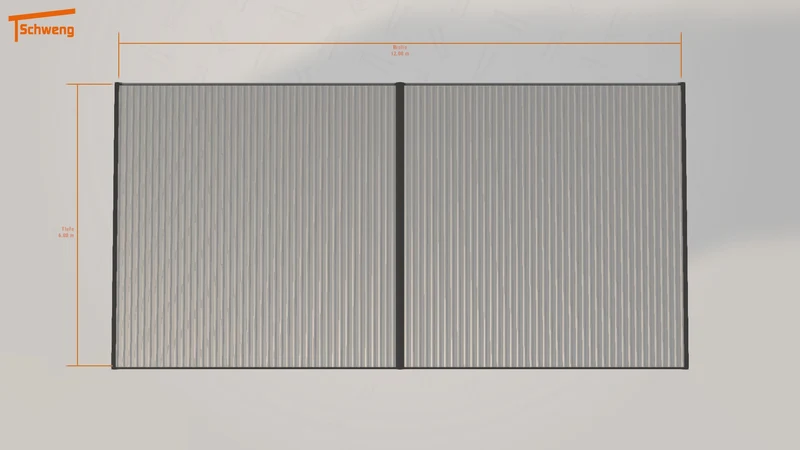 #DE Schweng Flachdachcarport C600+ (ID g7ddnp) #MTG