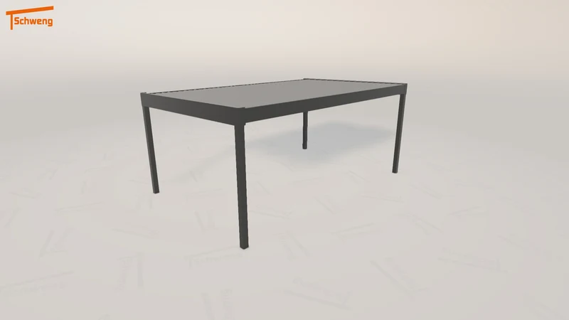 #DE Schweng Flachdachcarport C600 (ID 7729kz)