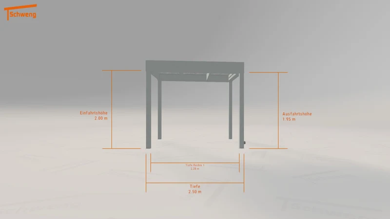 #DE Schweng Flachdachcarport C600 (ID 2q9k8d) #MTG