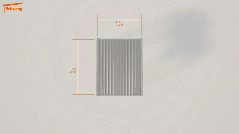 #DE Schweng Flachdachcarport C600 (ID 2q9k8d) #MTG