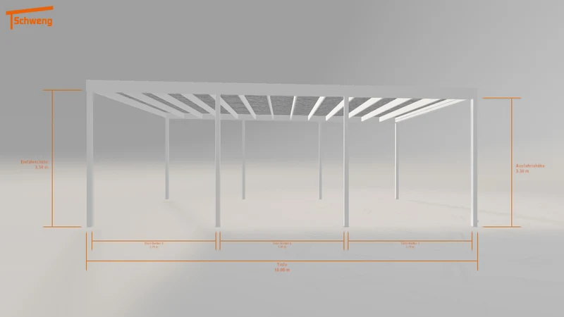 #AT Schweng Flachdachcarport C600 (ID 7729m2)