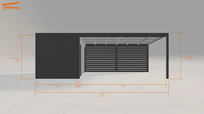 #DE Schweng Pultdachcarport S400 (ID g7dg72) #MTG