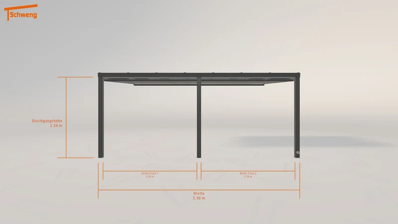 #DE Schweng Terrassenüberdachung S350 (ID 5m7z9z)
