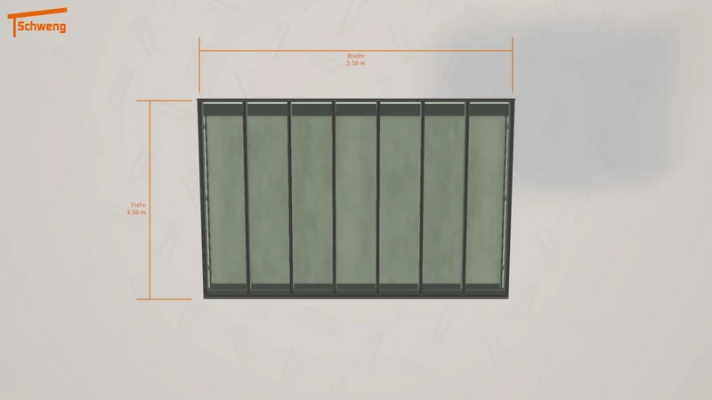 #DE Schweng Terrassenüberdachung S350 (ID 5m7z9z)