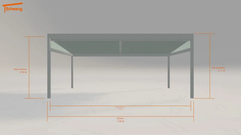 #DE Schweng Terrassenüberdachung S400 (ID jjgzn7)