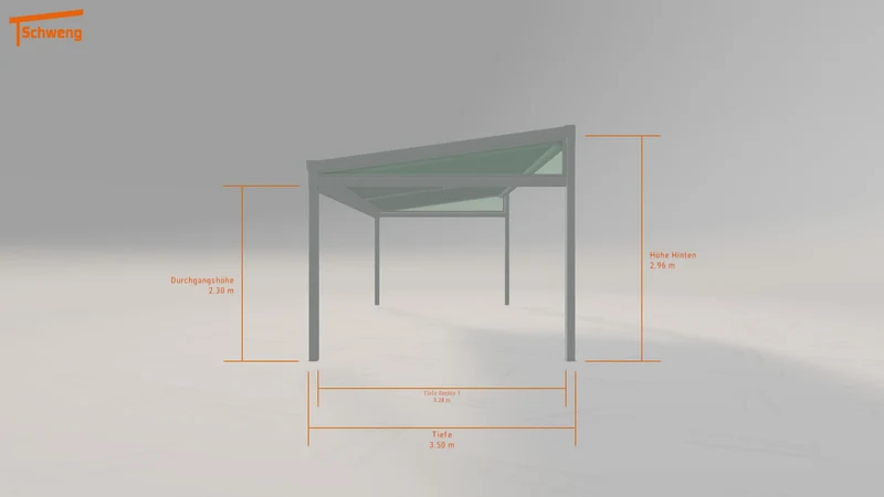 #DE Schweng Terrassenüberdachung S400 (ID jjgzn7)