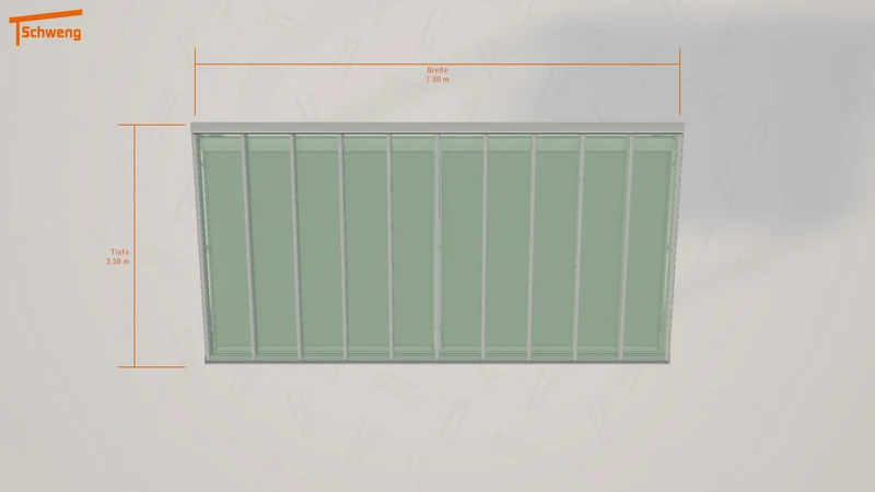 #DE Schweng Terrassenüberdachung S400 (ID jjgzn7)