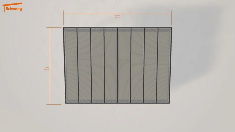 #DE Schweng Terrassenüberdachung S400 (ID n5v773)