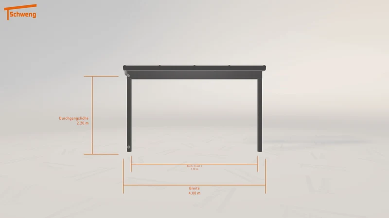 #DE Schweng Terrassenüberdachung S350 (ID jjgzz7)