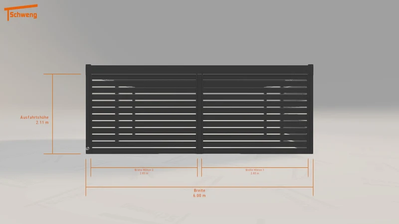 #DE Schweng Flachdachcarport C600+ (ID mjvr2w) #MTG