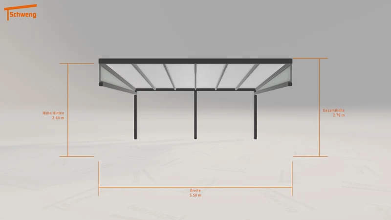 #DE Schweng Terrassenüberdachung S400 (ID zb3xwd)