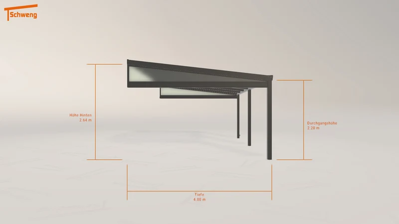 #DE Schweng Terrassenüberdachung S400 (ID zb3xwd)