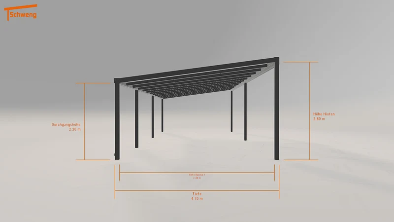 #DE Schweng Pultdachcarport S400 (ID qd9y9g) #MTG