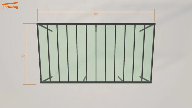 #DE Schweng Pultdachcarport S400 (ID qd9y9g) #MTG