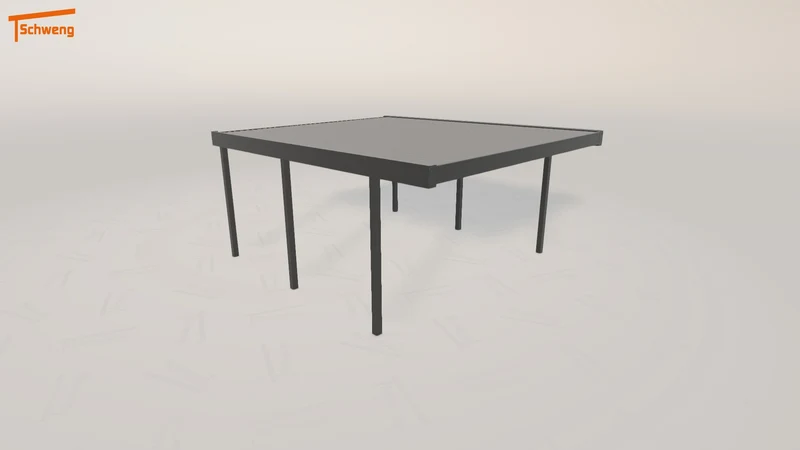 #AT Schweng Flachdachcarport C600 (ID x7zp83)