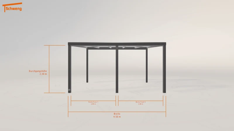 #DE Schweng Terrassenüberdachung S400 (ID 772jbq)
