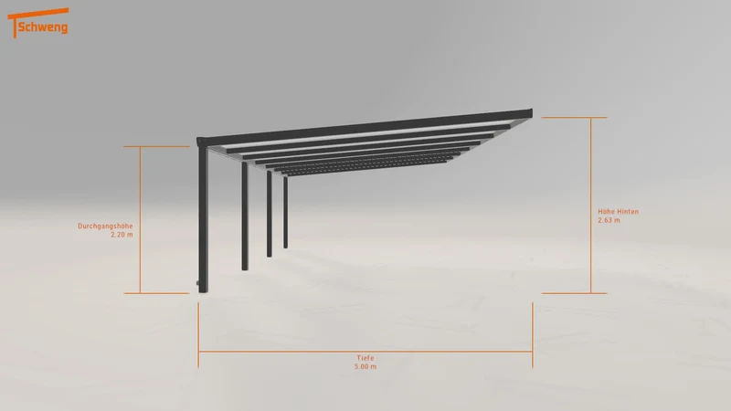 #DE Schweng Terrassenüberdachung S400 (ID 2q99n9)