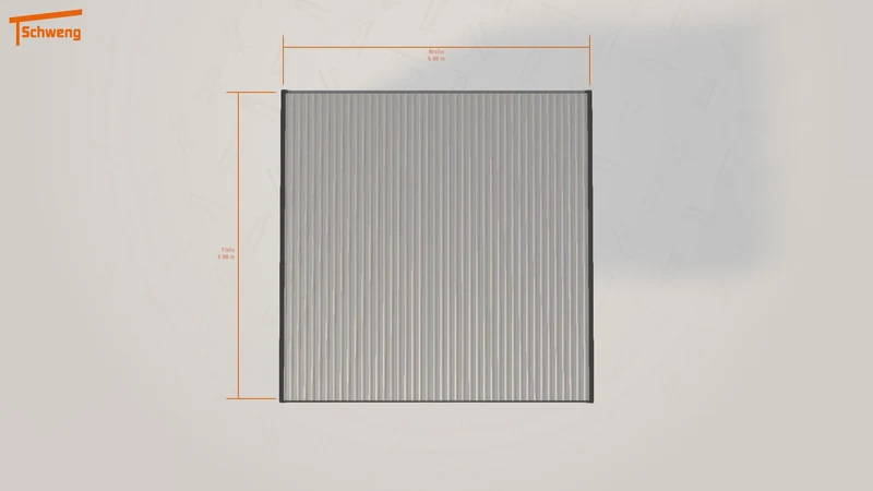 #DE Schweng Flachdachcarport C600+ (ID dvd8w3) #MTG