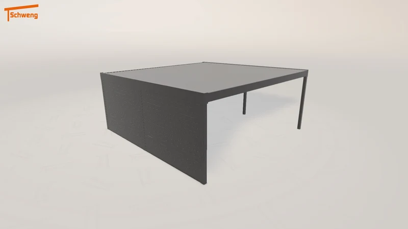 #DE Schweng Flachdachcarport C600+ (ID 33ykgg) #MTG