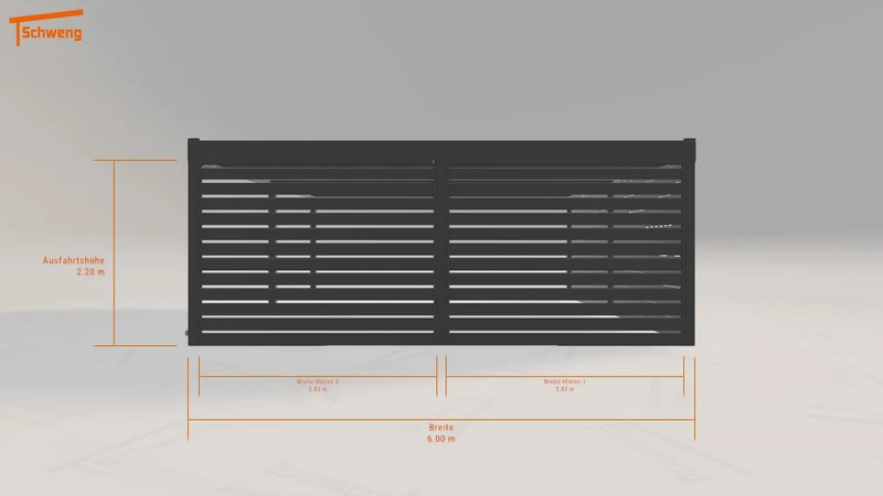 #DE Schweng Flachdachcarport C600+ (ID 33ykgg) #MTG