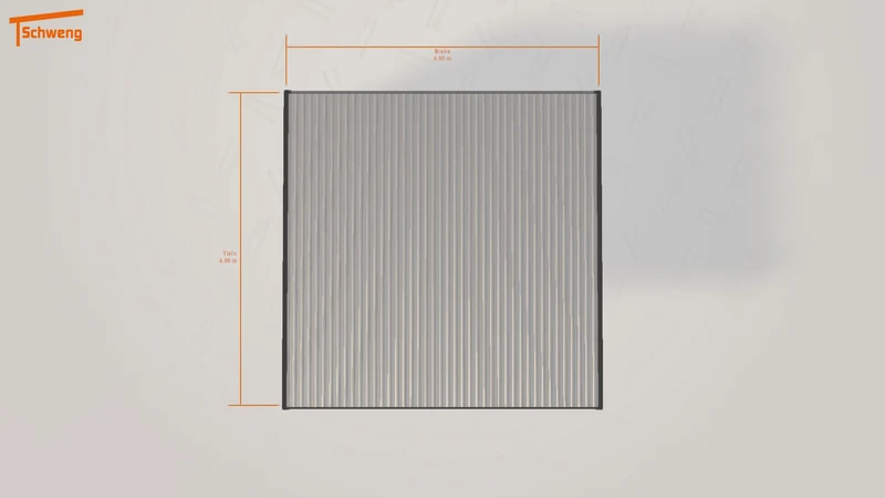 #DE Schweng Flachdachcarport C600+ (ID 33ykgg) #MTG