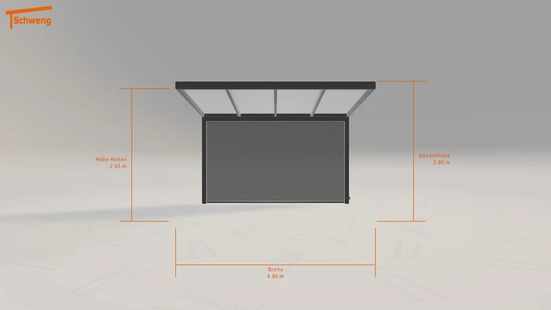 #CH Schweng Terrassenüberdachung S350 (ID x7znbd)