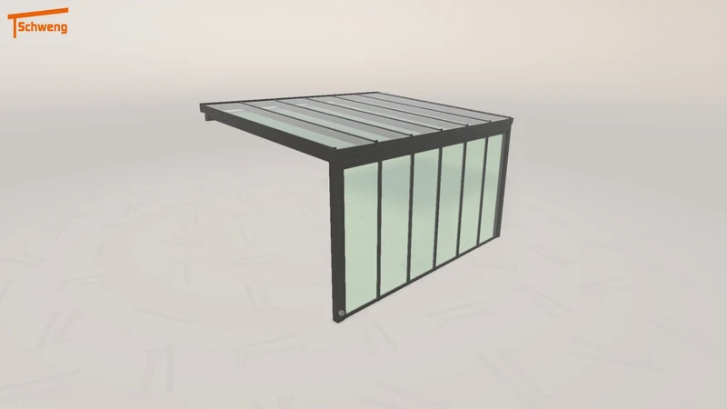 #DE Schweng Terrassenüberdachung S350 (ID k2vjym)