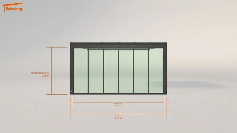 #DE Schweng Terrassenüberdachung S350 (ID k2vjym)