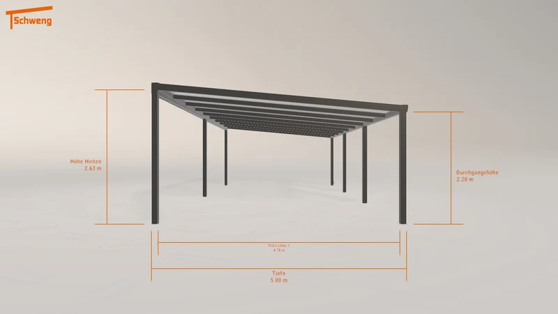 #DE Schweng Terrassenüberdachung S400 (ID rjyn3x)