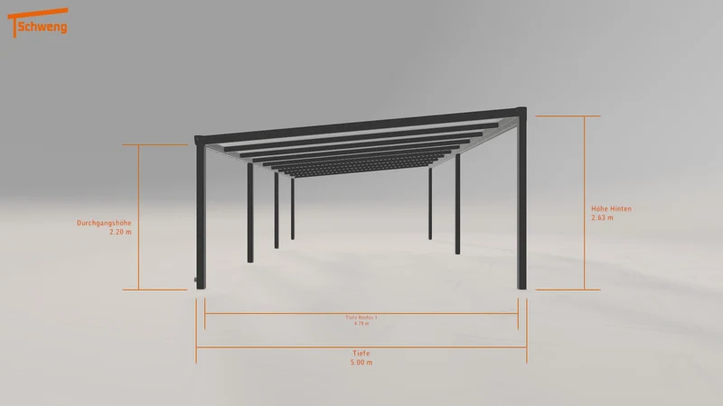 #DE Schweng Terrassenüberdachung S400 (ID rjyn3x)