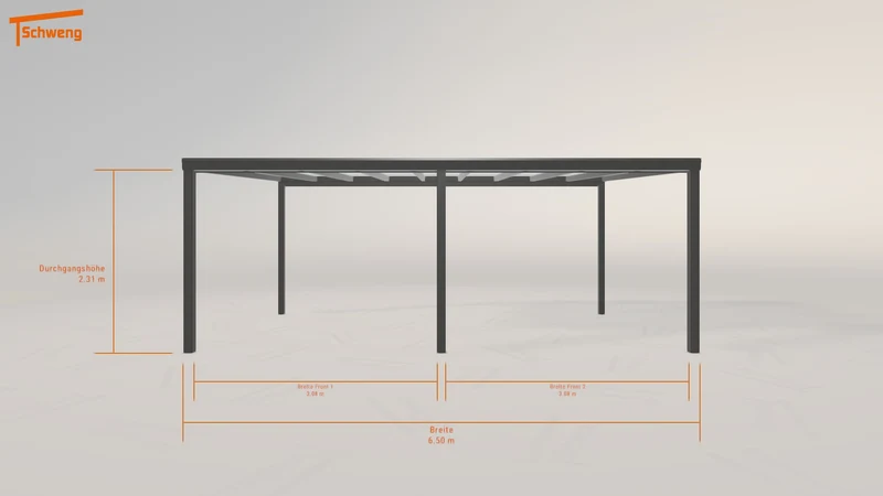 #DE Schweng Terrassenüberdachung S400 (ID jjg8nb)