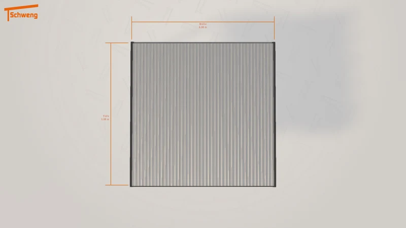 #DE Schweng Flachdachcarport C600 (ID k2vy4d) #MTG