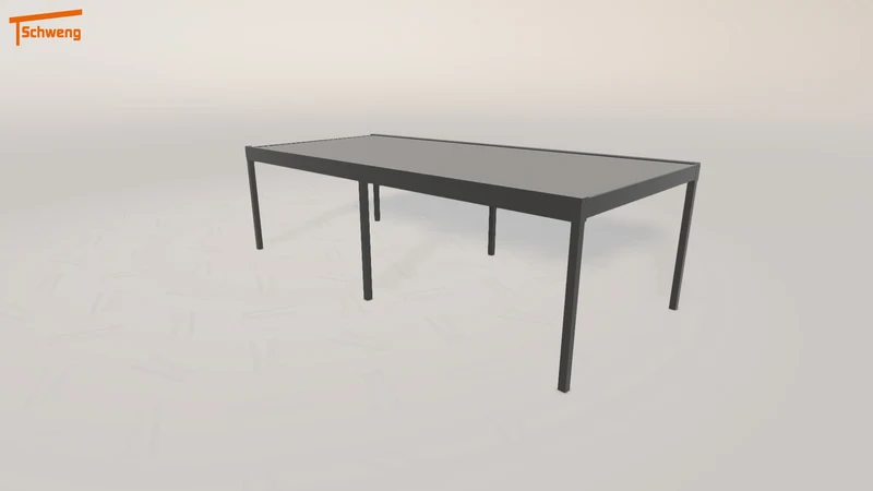 #DE Schweng Flachdachcarport C600 (ID pbv9bq) #MTG