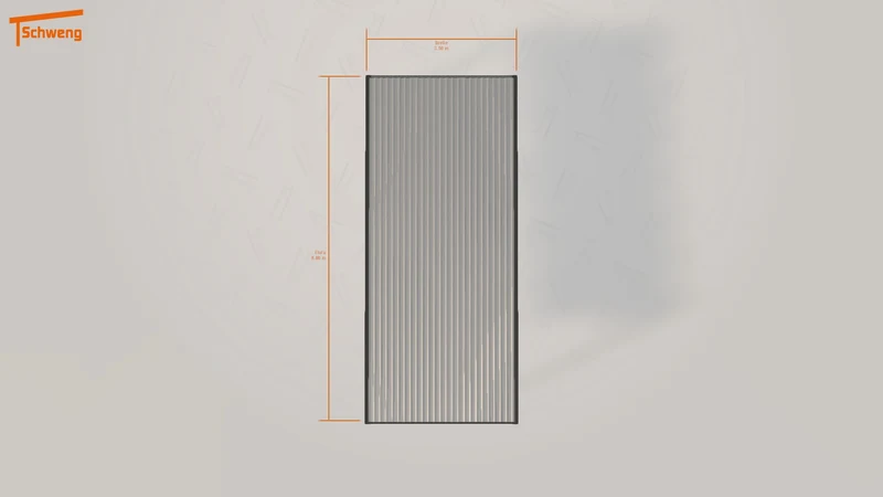 #DE Schweng Flachdachcarport C600 (ID bkdqkg) #MTG