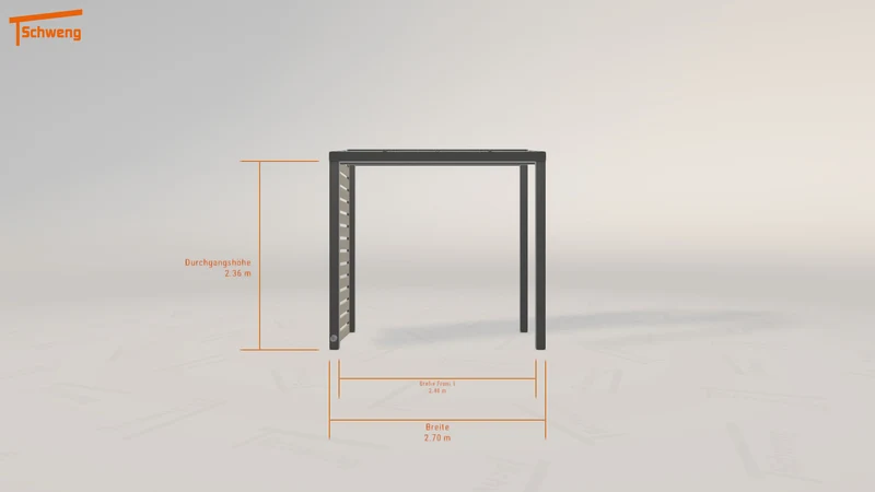 #DE Schweng Terrassenüberdachung S350 (ID g7dvx7)