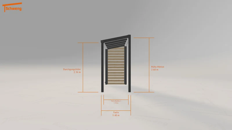 #DE Schweng Terrassenüberdachung S350 (ID g7dvx7)