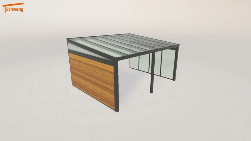 #DE Schweng Terrassenüberdachung S400 (ID 9wr4kg)