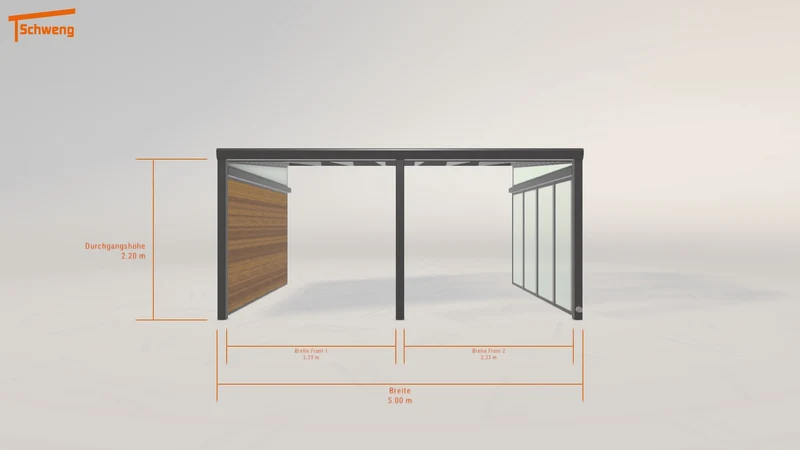 #DE Schweng Terrassenüberdachung S400 (ID 9wr4kg)