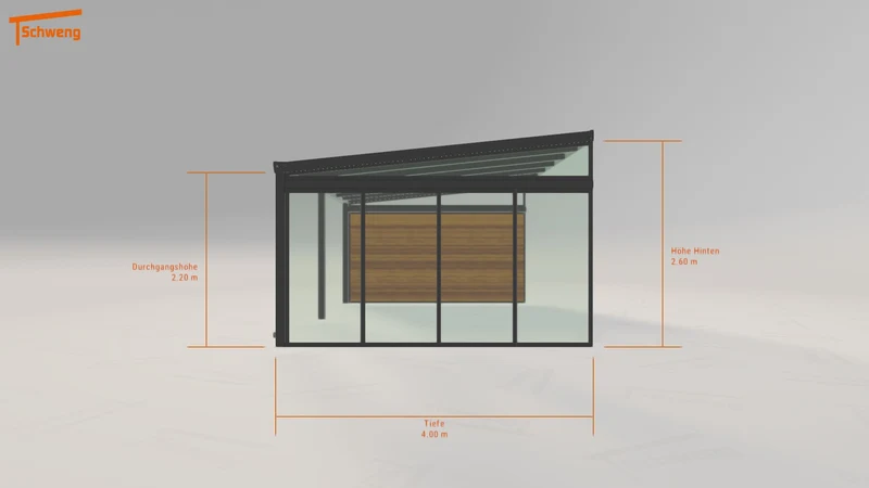 #DE Schweng Terrassenüberdachung S400 (ID 9wr4kg)