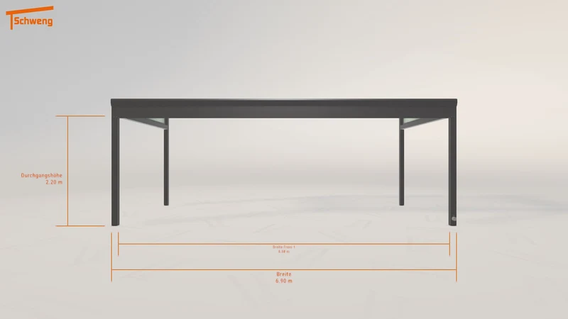 #DE Schweng Pultdachcarport S400 (ID qd93k7) #MTG