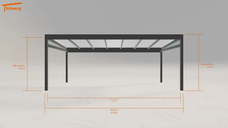 #DE Schweng Pultdachcarport S400 (ID qd93k7) #MTG