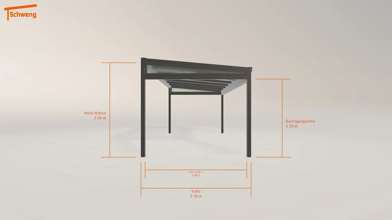 #DE Schweng Pultdachcarport S400 (ID qd93k7) #MTG