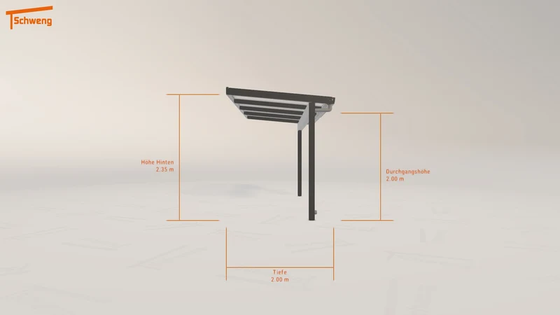 #DE Schweng Terrassenüberdachung S350 (ID pbv3zk)