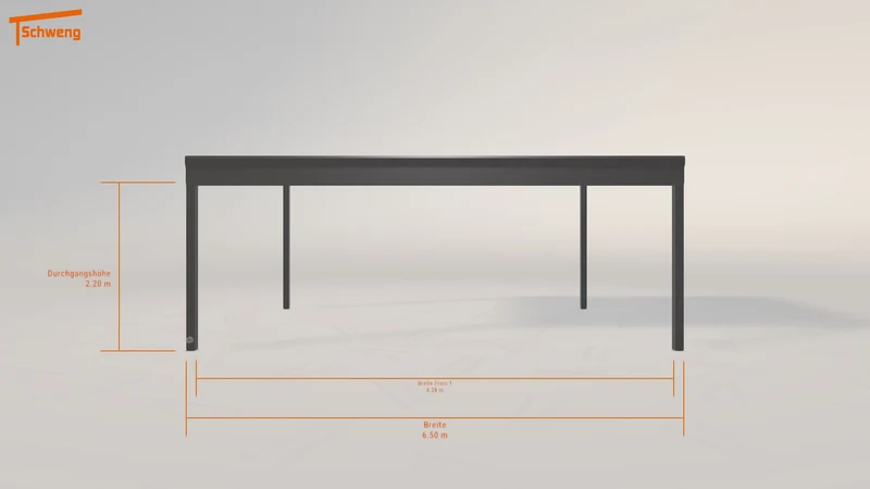 #DE Schweng Terrassenüberdachung S400 (ID 85jrn2)