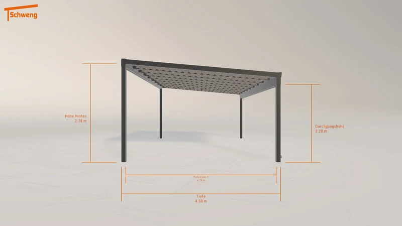 #DE Schweng Terrassenüberdachung S400 (ID 85jrn2)