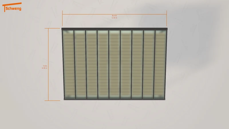 #DE Schweng Terrassenüberdachung S400 (ID 85jrn2)