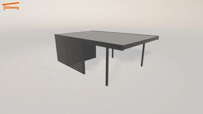 #DE Schweng Flachdachcarport C600+ (ID zb3kpz) #MTG