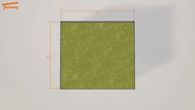 #DE Schweng Flachdachcarport C600+ (ID pbvp83) #MTG