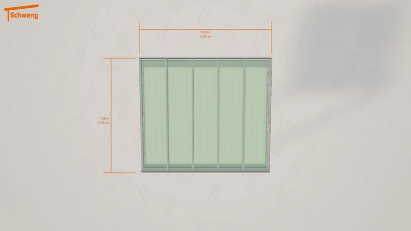 #DE Schweng Terrassenüberdachung S400 (ID 9wrvn7)