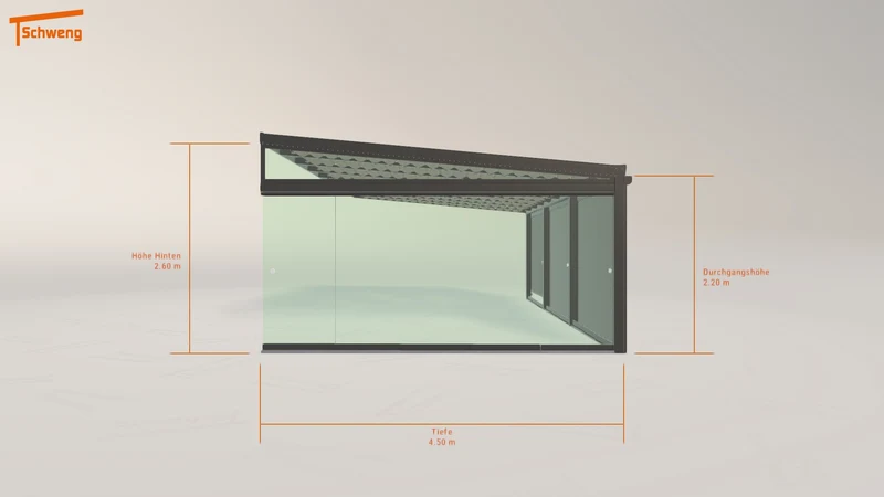#DE Schweng Terrassenüberdachung S400 (ID 33yj7x)